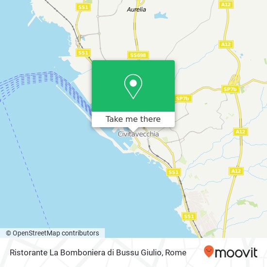 Ristorante La Bomboniera di Bussu Giulio map