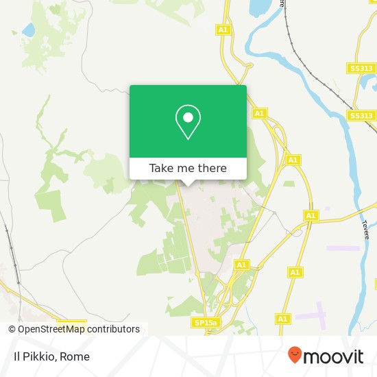 Il Pikkio map