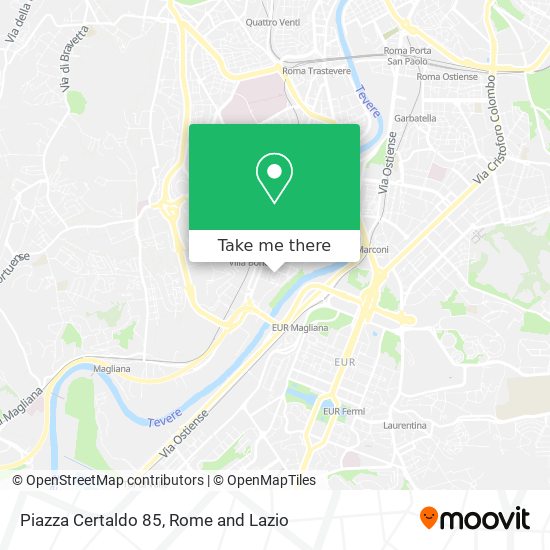 Piazza Certaldo 85 map