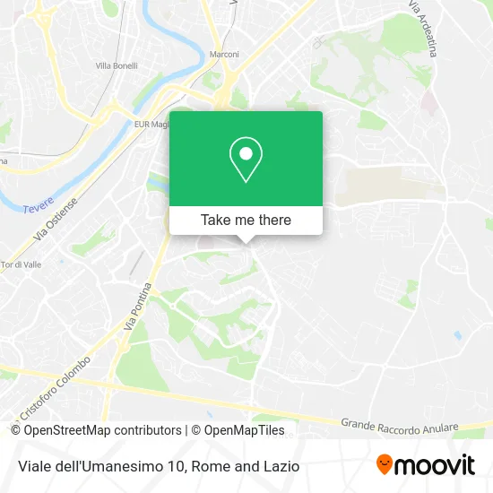 Humanism Avenue 10 map