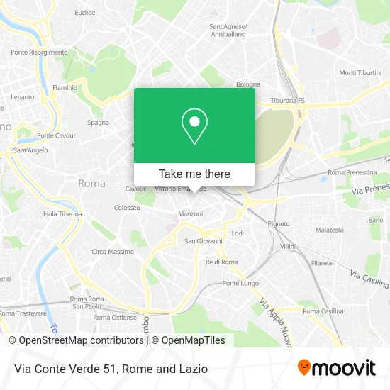 Conte Verde Street 51 map