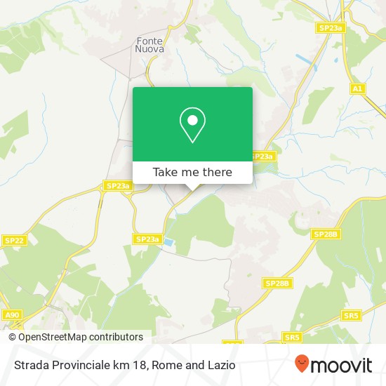 Strada Provinciale km 18 map