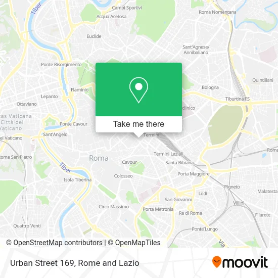 Urban Street 169 map