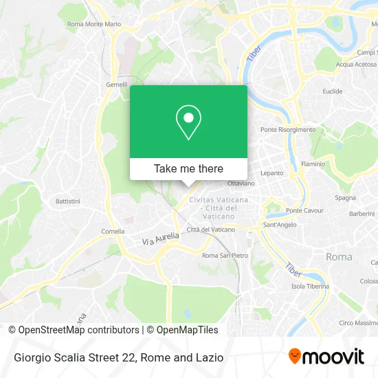 Giorgio Scalia Street 22 map