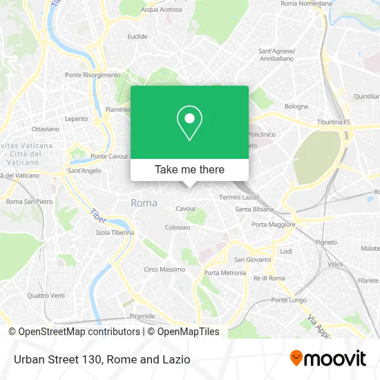 Urban Street 130 map