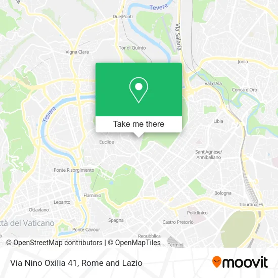 Via Nino Oxilia 41 map