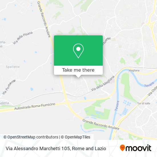 Via Alessandro Marchetti 105 map
