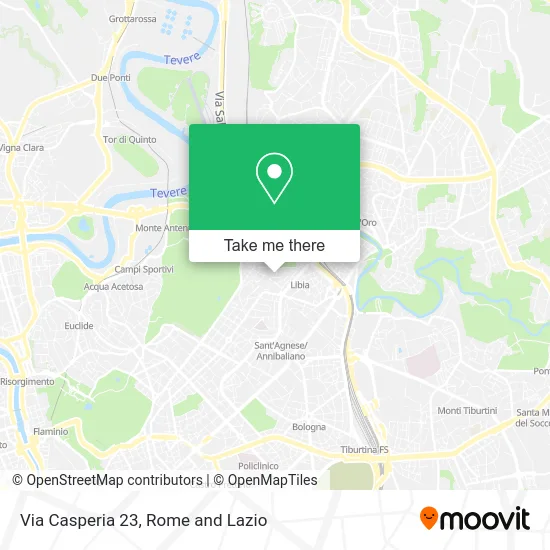 23 Casperia Street map