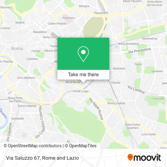 Via Saluzzo 67 map