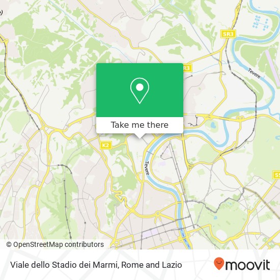 Viale dello Stadio dei Marmi map