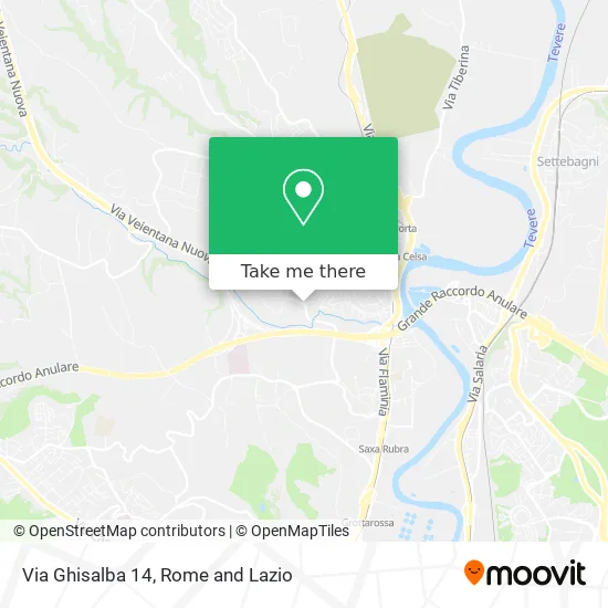 Ghisalba Street 14 map