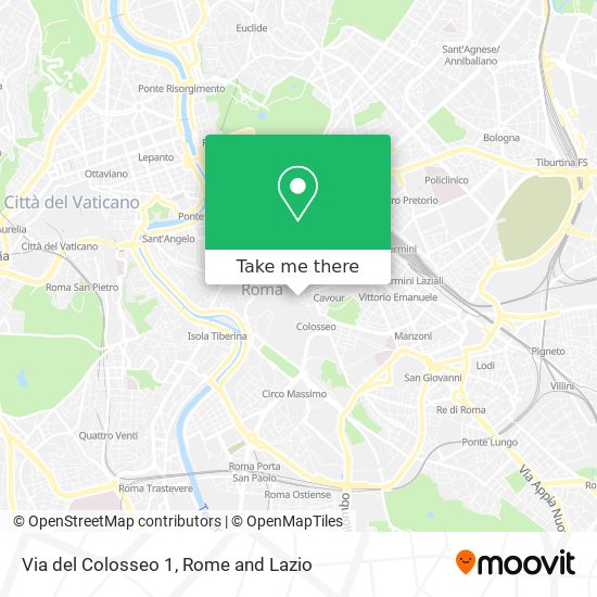 Via del Colosseo 1 map