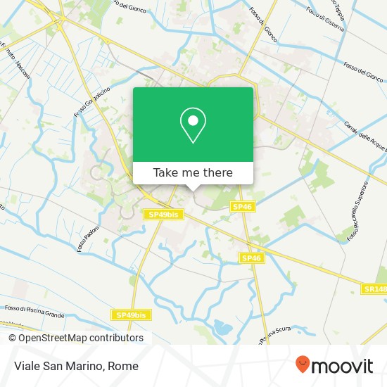 Viale San Marino map