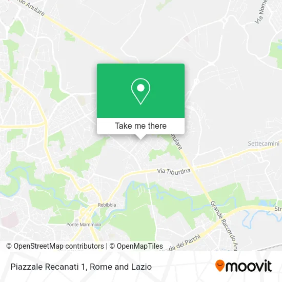 Piazzale Recanati 1 map