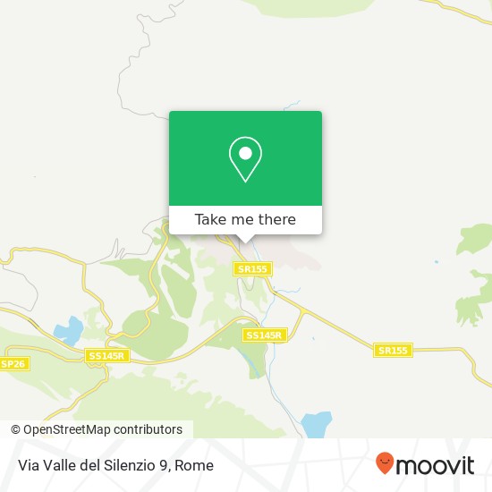 Via Valle del Silenzio 9 map