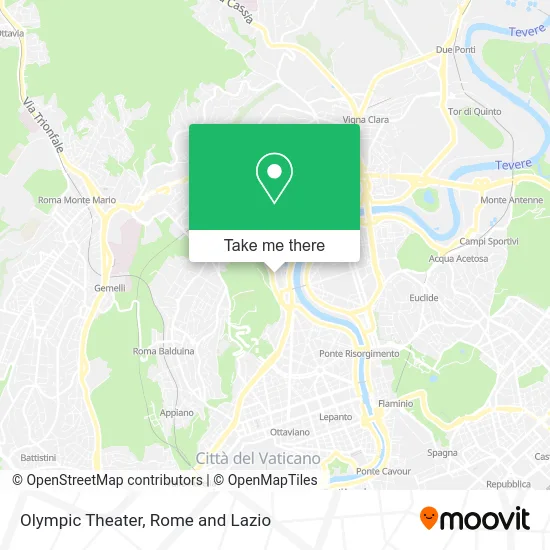 Olympic Theater map