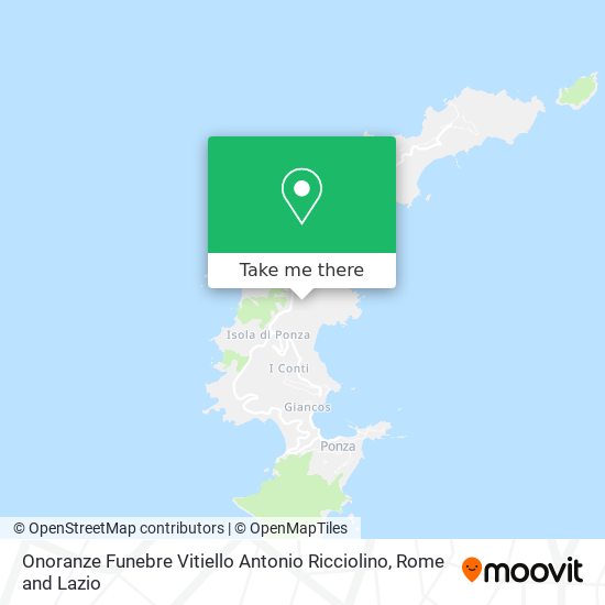 Onoranze Funebre Vitiello Antonio Ricciolino map