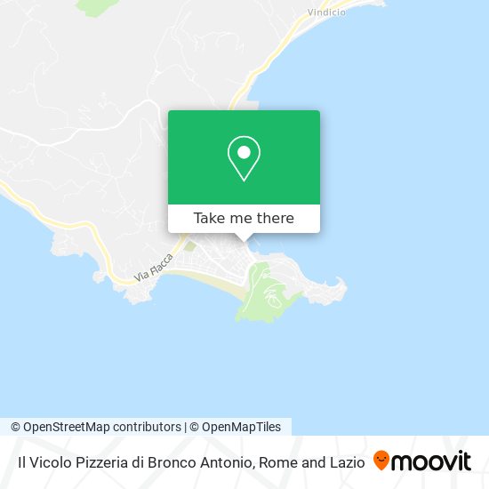 Il Vicolo Pizzeria di Bronco Antonio map