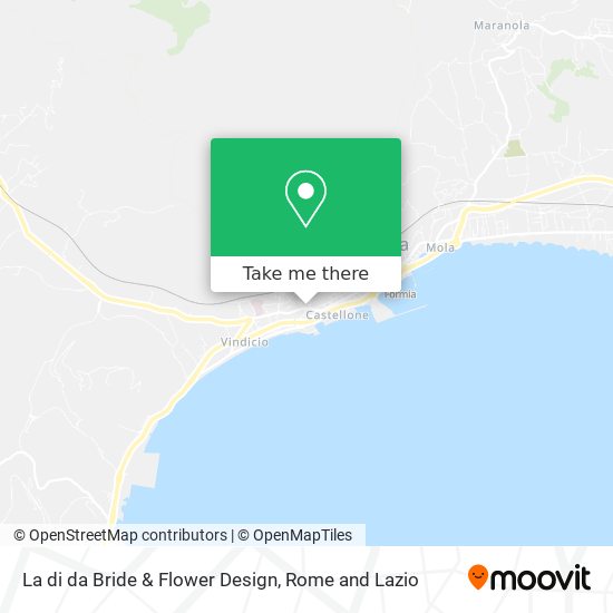 La di da Bride & Flower Design map