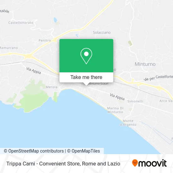 Trippa Carni - Convenient Store map