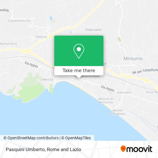 Pasquini Umberto map