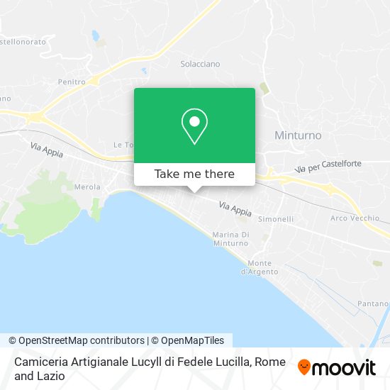 Camiceria Artigianale Lucyll di Fedele Lucilla map