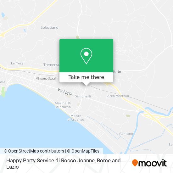 Happy Party Service di Rocco Joanne map