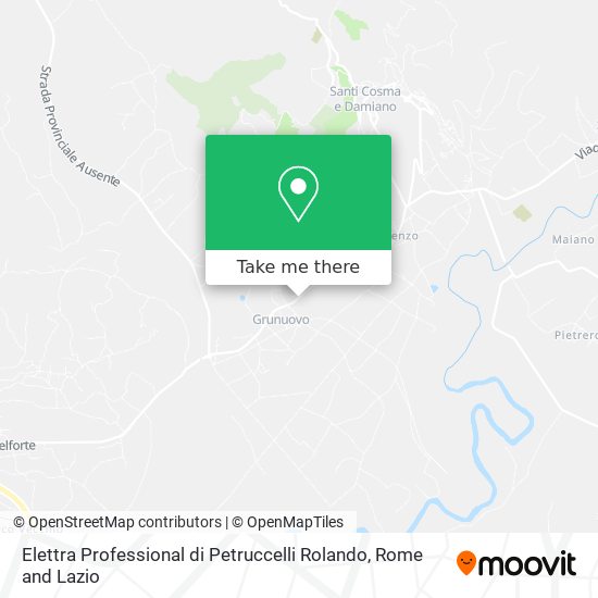 Elettra Professional di Petruccelli Rolando map
