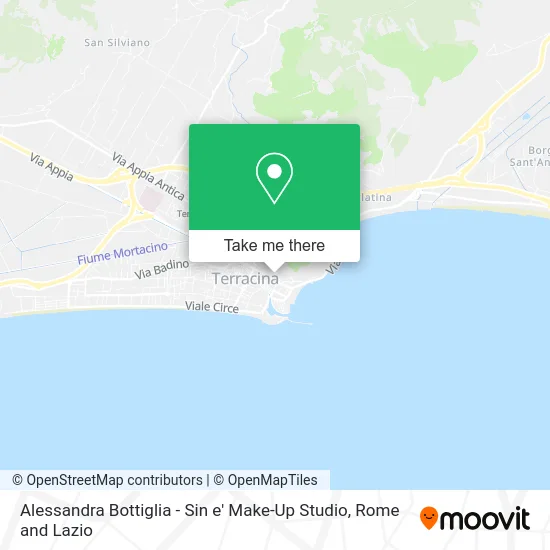 Alessandra Bottiglia - Sin e' Make-Up Studio map