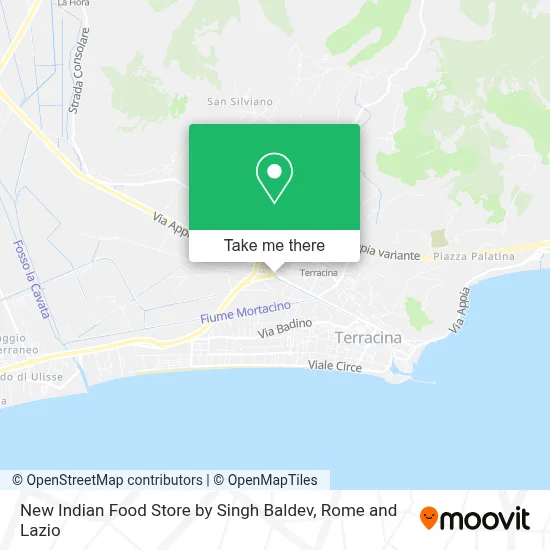 New Indian Food Store by Singh Baldev map