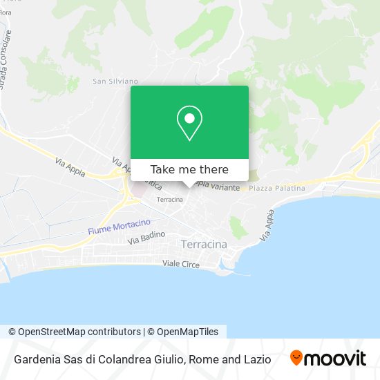 Gardenia Sas di Colandrea Giulio map