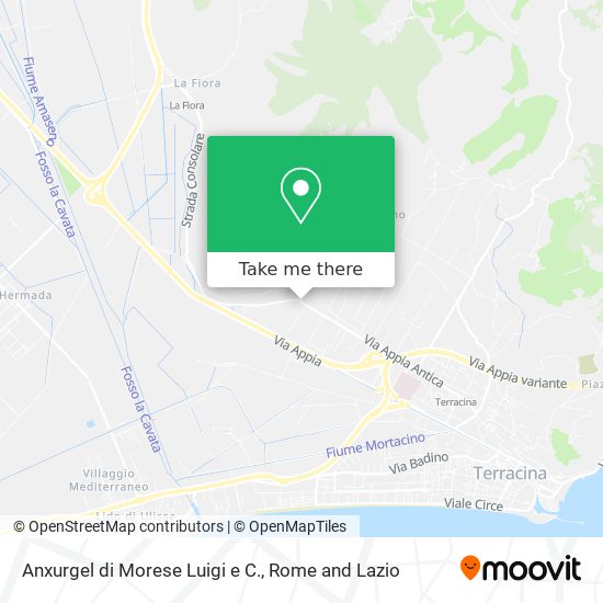 Anxurgel di Morese Luigi e C. map