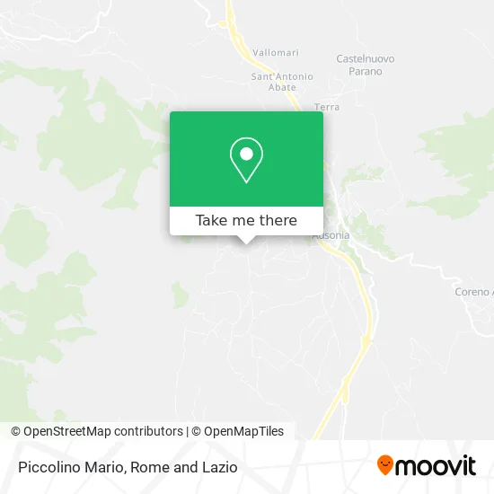 Piccolino Mario map