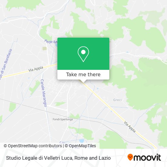 Studio Legale di Velletri Luca map