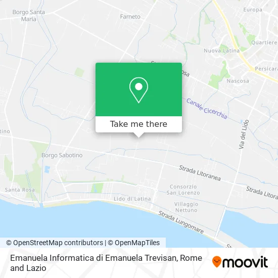 Emanuela Informatica di Emanuela Trevisan map