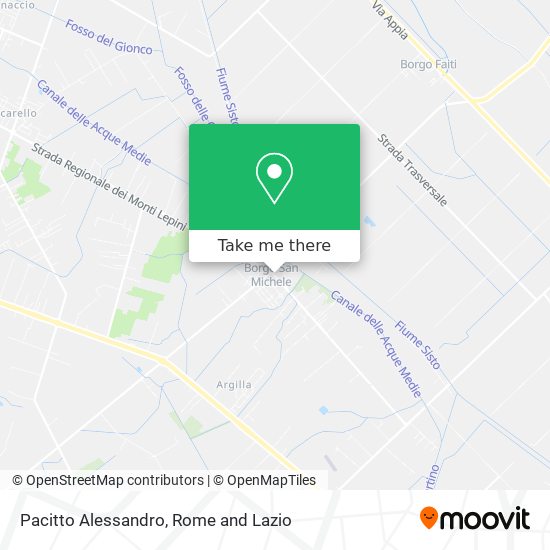 Pacitto Alessandro map