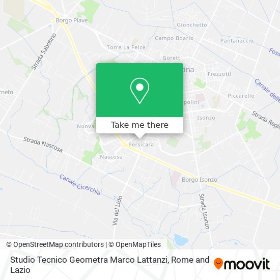 Studio Tecnico Geometra Marco Lattanzi map