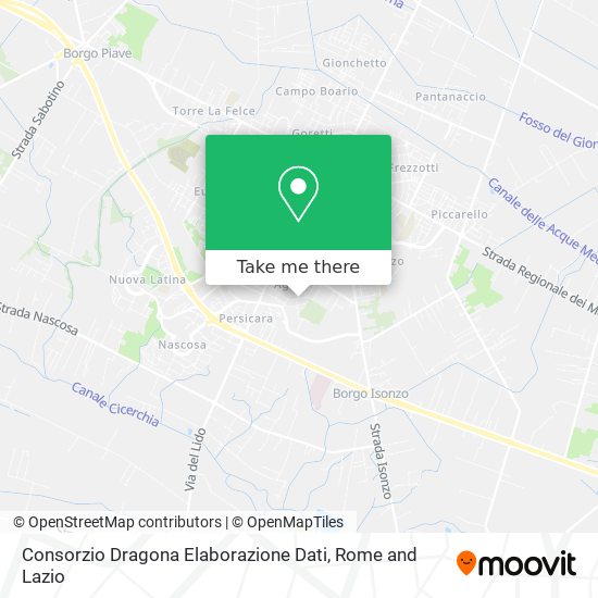 Consorzio Dragona Elaborazione Dati map