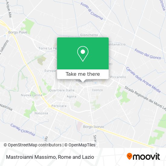 Mastroianni Massimo map