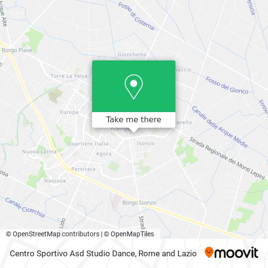 Centro Sportivo Asd Studio Dance map