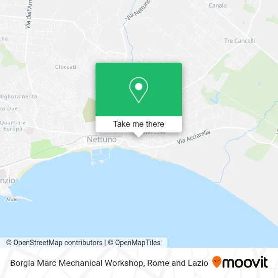 Borgia Marc Mechanical Workshop map