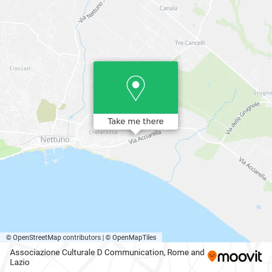 D Communication Cultural Association map