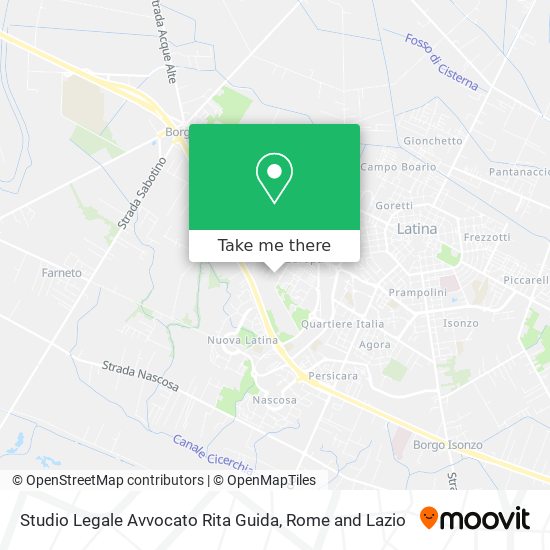 Studio Legale Avvocato Rita Guida map