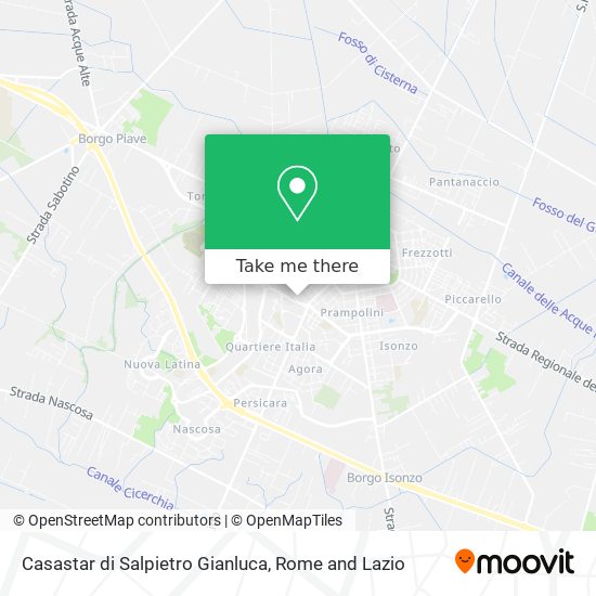 Casastar di Salpietro Gianluca map