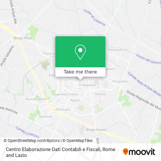 Centro Elaborazione Dati Contabili e Fiscali map