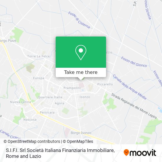 S.I.F.I. Srl Società Italiana Finanziaria Immobiliare map