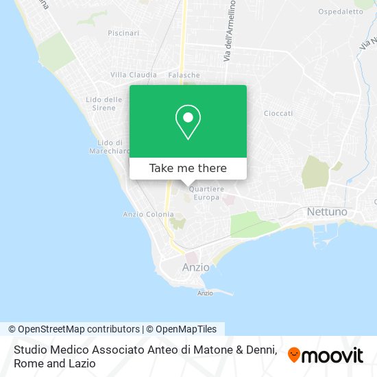 Studio Medico Associato Anteo di Matone & Denni map