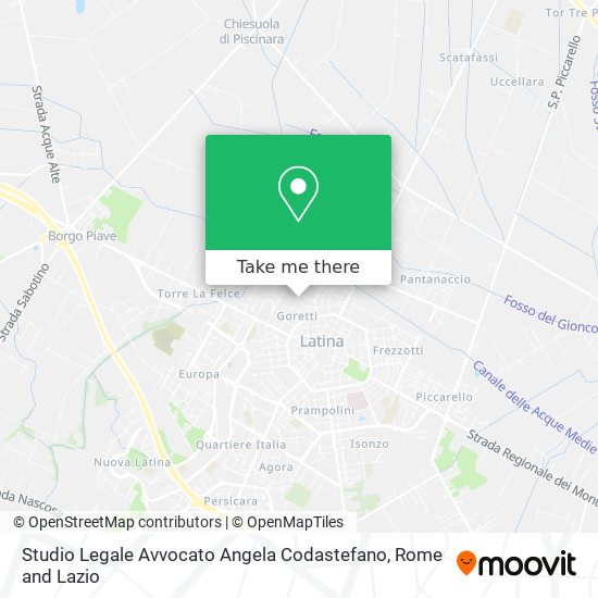 Studio Legale Avvocato Angela Codastefano map