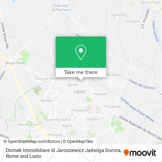 Domek Immobiliare di Jaroszewicz Jadwiga Dorota map