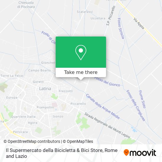 Il Supermercato della Bicicletta & Bici Store map